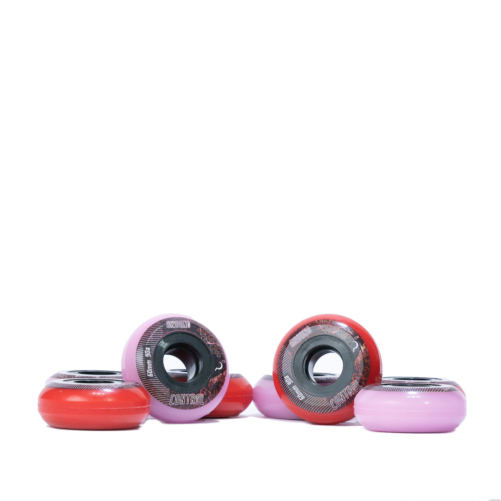 Ground Control Red/Pink 60MM 90A