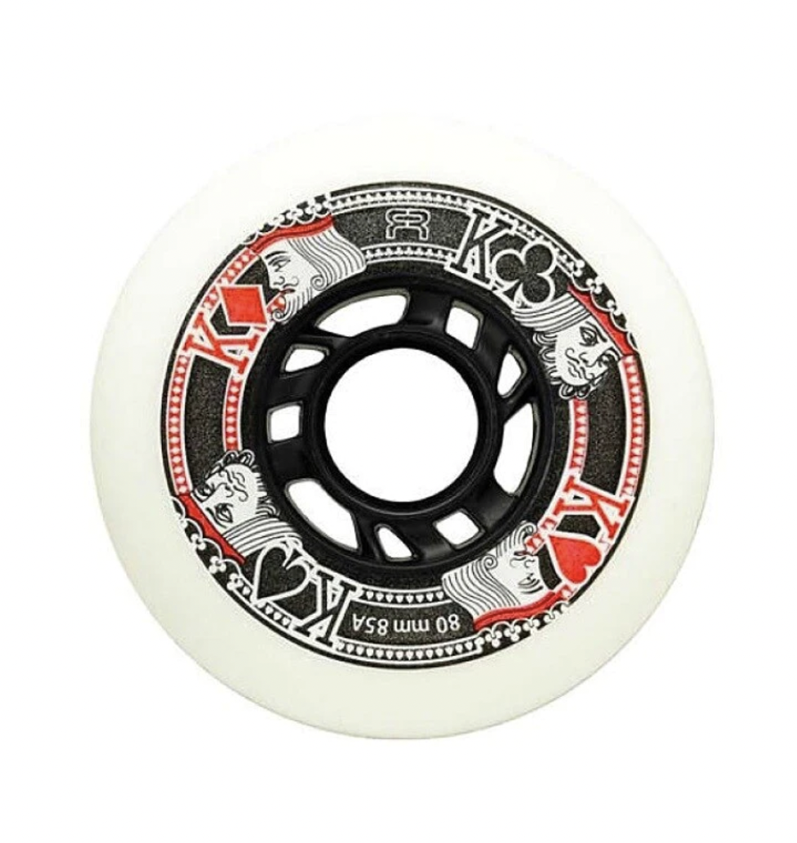 Fr kayzer 80mm 85a White / 4 Unidades