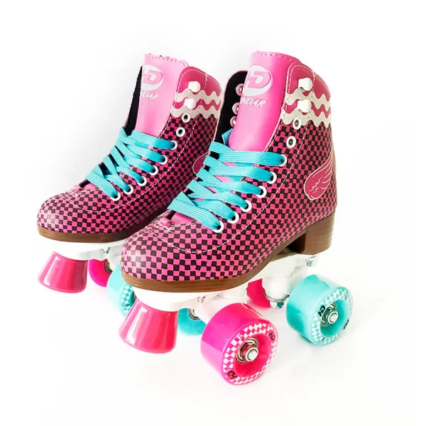 Patines Quad Soy Luna Fucsia Black - Imagen 3